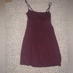 Banana republic burgundy dress
